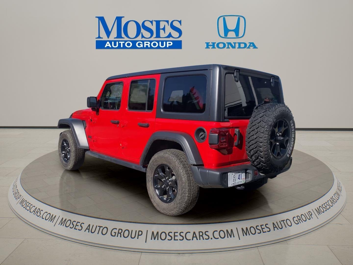 2021 Jeep Wrangler Unlimited Willys