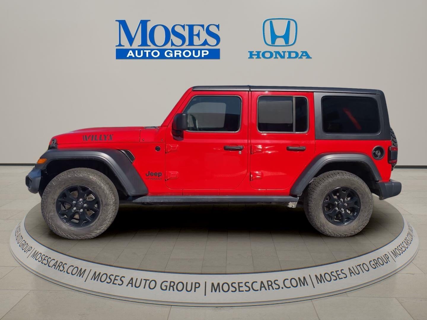 2021 Jeep Wrangler Unlimited Willys