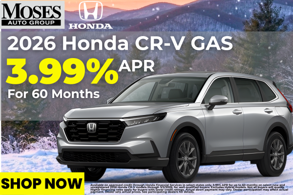 2026 CR-V Gas January Offer