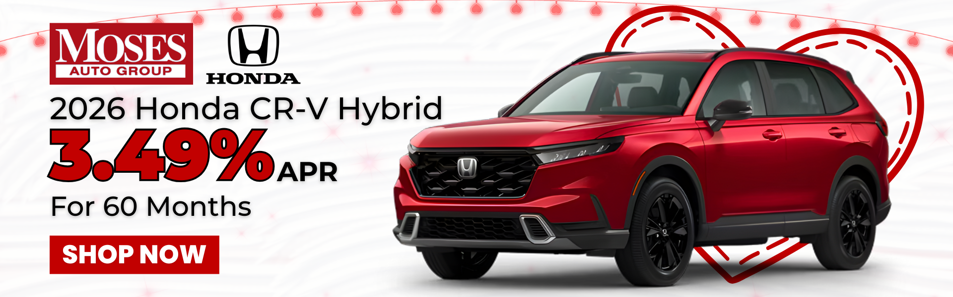 2026 CR-V Hybrid February Offer