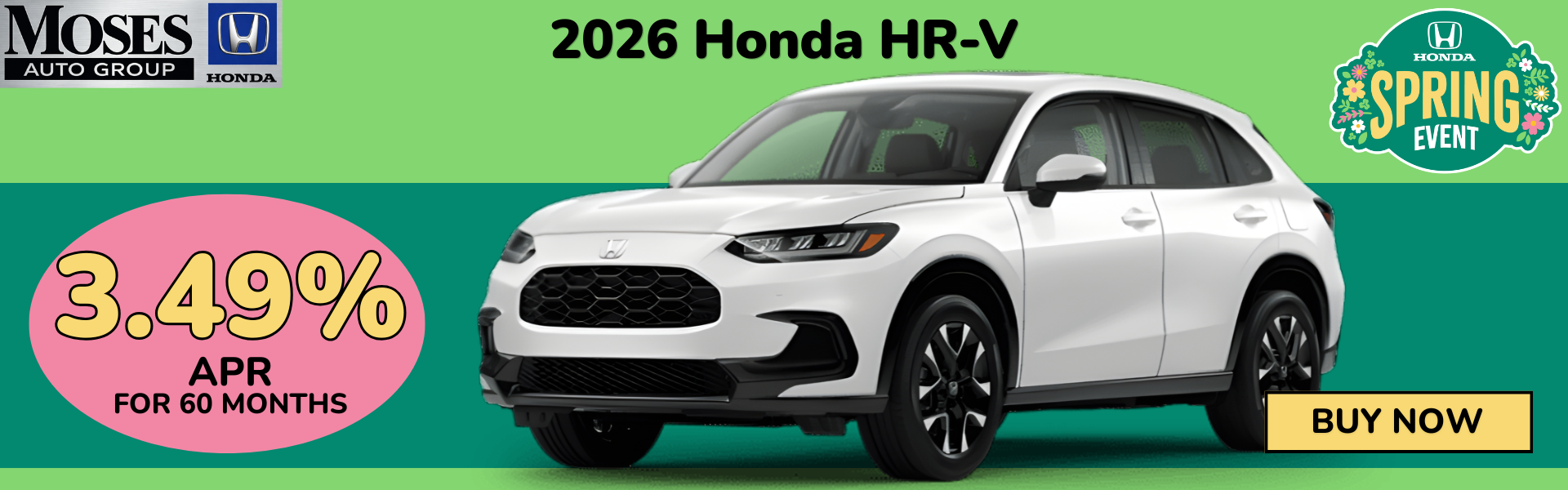 2026 HR-V March APR Offer