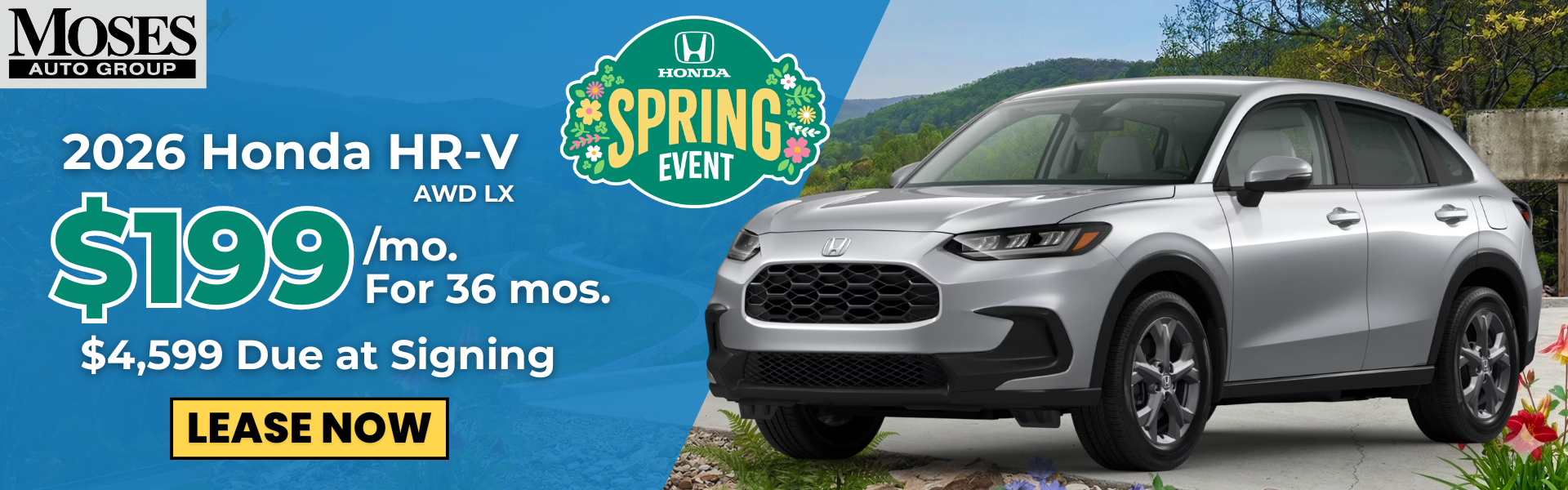 2026 HR-V March Lease Offer