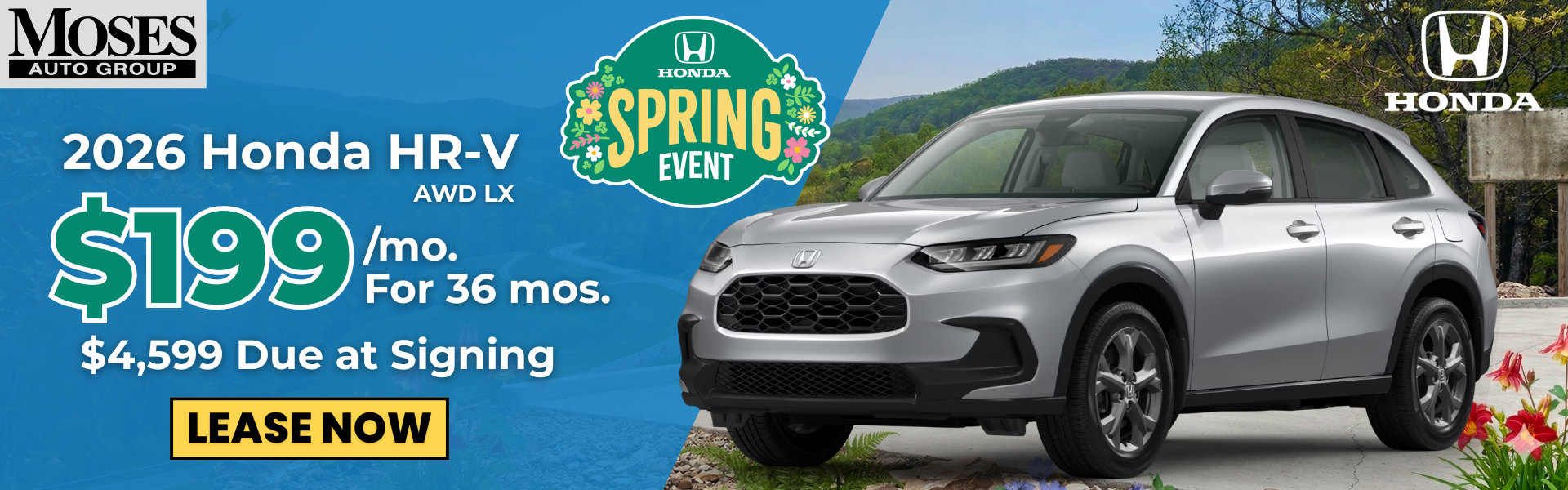 2026 HR-V March Lease Offer