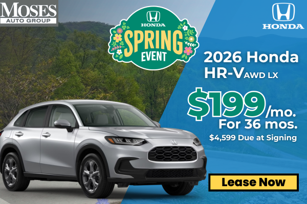 2026 HR-V March Lease Offer