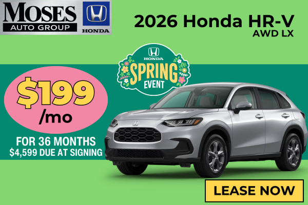 2026 HR-V March Lease Offer