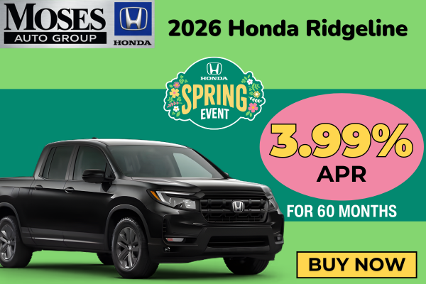 2026 Ridgeline April Offer