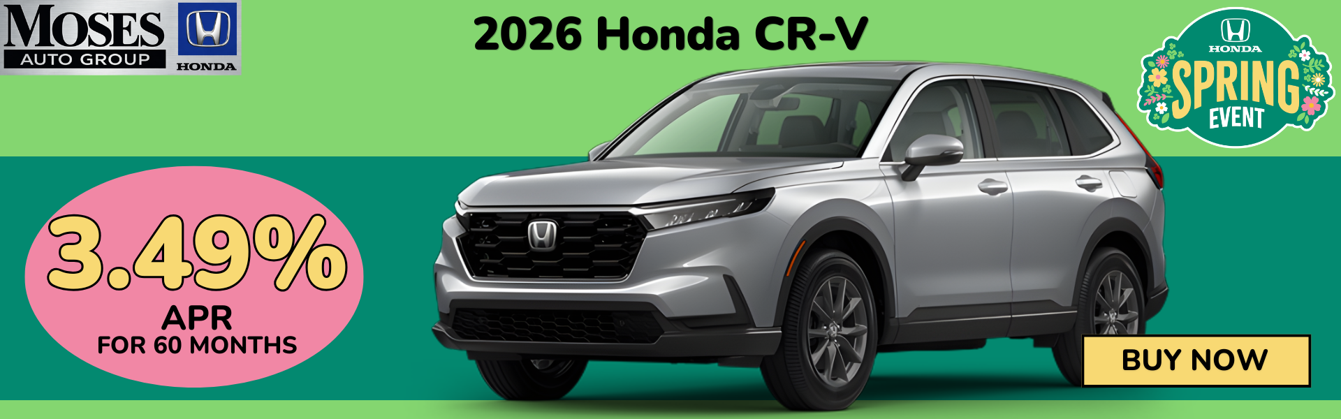 2026 CR-V March APR Offer